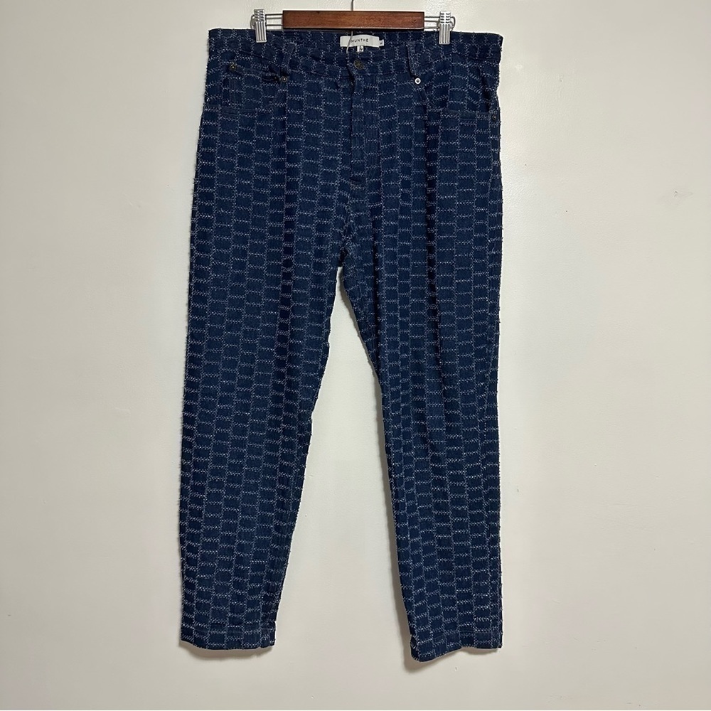 Munthe Riggs Patchwork Indigo Boyfriend Jeans - image 6